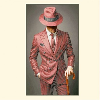 The gentleman with the cane